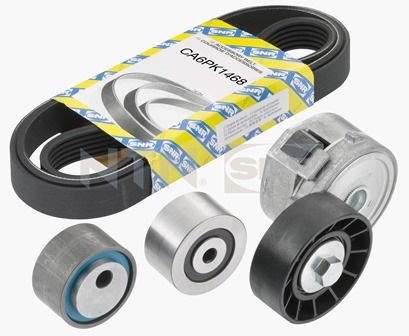 SNR Komplet klinastih orebrenih remena