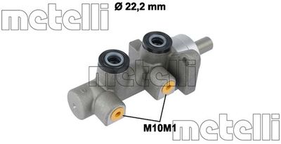 METELLI Glavni kočioni cilindar