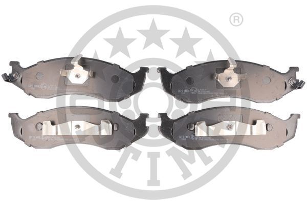 OPTIMAL Komplet kočionih obloga, disk-kočnica