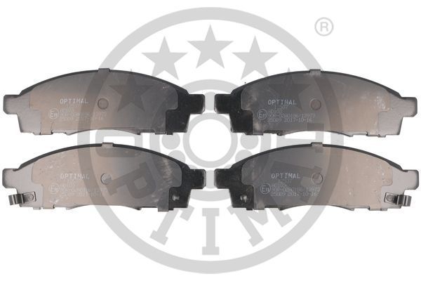 OPTIMAL Komplet kočionih obloga, disk-kočnica