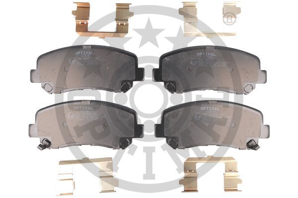 OPTIMAL Komplet kočionih obloga, disk-kočnica
