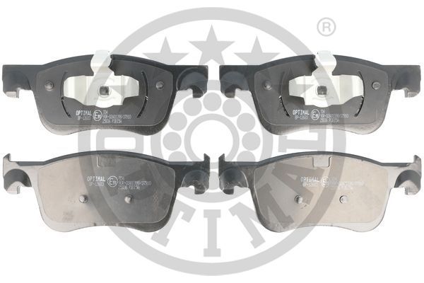 OPTIMAL Komplet kočionih obloga, disk-kočnica