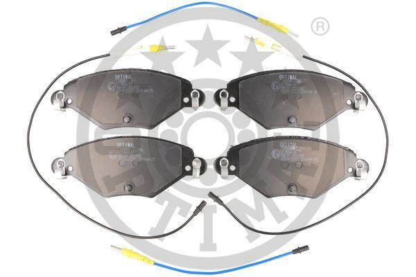 OPTIMAL Komplet kočionih obloga, disk-kočnica