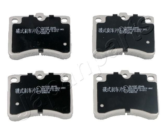 JapanParts Komplet kočionih obloga, disk-kočnica