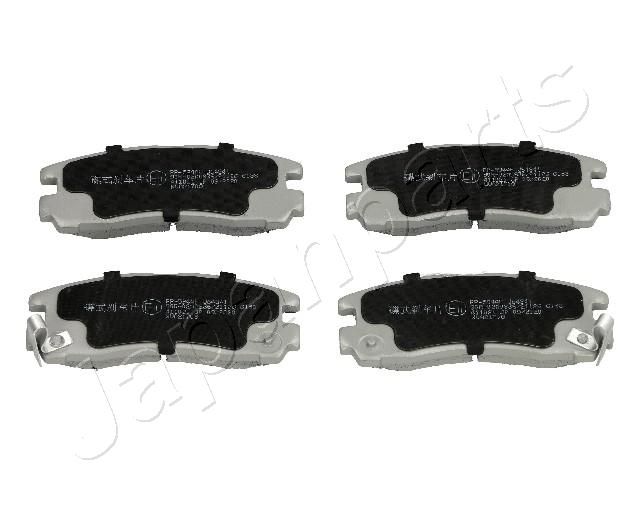 JapanParts Komplet kočionih obloga, disk-kočnica