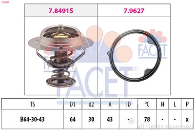 FACET Termometar, rashladno sredstvo