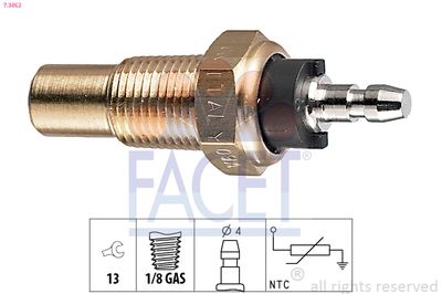 FACET Senzor, temperatura rashladnog sredstva