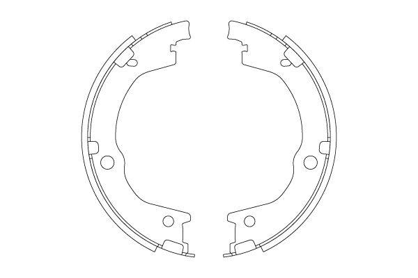 TRW Kočione obloge - pakne parkirne kočnice