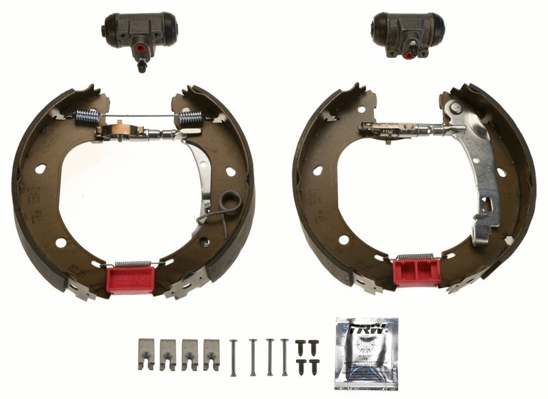 TRW Komplet kočionih papuča