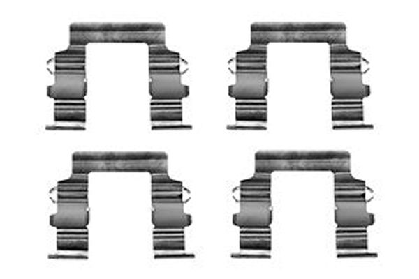 TRW Komplet dodatne opreme, obloga disk-kočnice