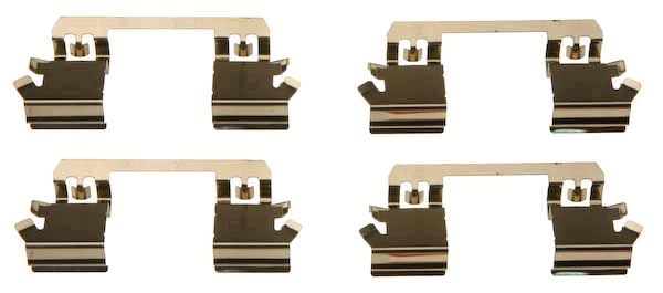 TRW Komplet dodatne opreme, obloga disk-kočnice