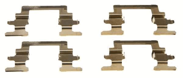 TRW Komplet dodatne opreme, obloga disk-kočnice