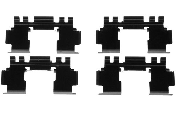 TRW Komplet dodatne opreme, obloga disk-kočnice