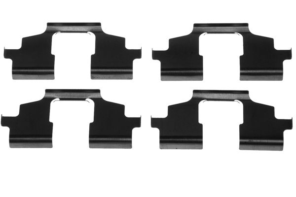 TRW Komplet dodatne opreme, obloga disk-kočnice