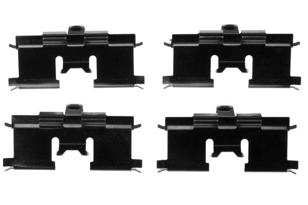 TRW Komplet dodatne opreme, obloga disk-kočnice