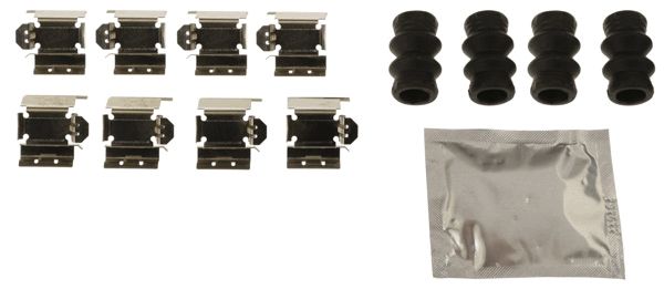 TRW Komplet dodatne opreme, obloga disk-kočnice