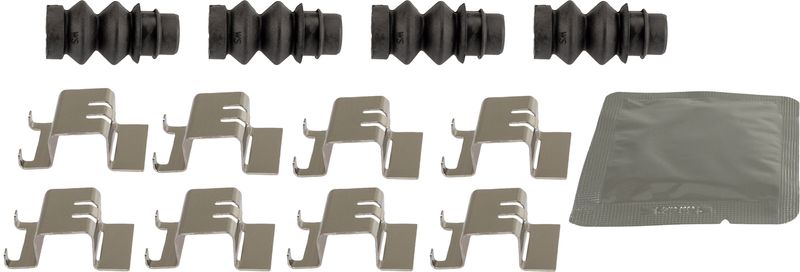 TRW Komplet dodatne opreme, obloga disk-kočnice