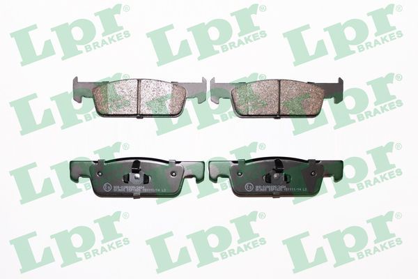 LPR Komplet kočionih obloga, disk-kočnica