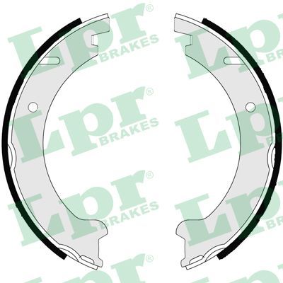 LPR Komplet kočionih papuča, parkirna kočnica