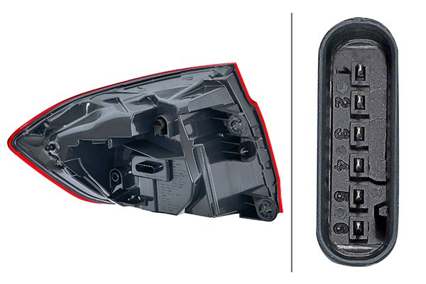 HELLA Stražnje svjetlo