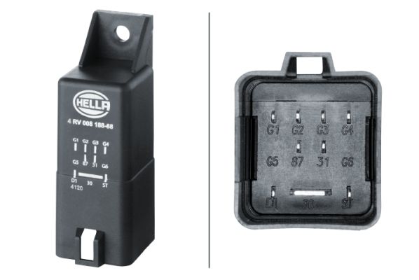 HELLA Upravljački uređaj, vrijeme grijanja