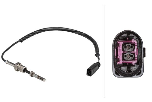 HELLA Senzor, temperatura ispušnih plinova