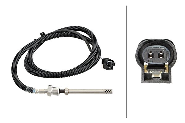 HELLA Senzor, temperatura ispušnih plinova