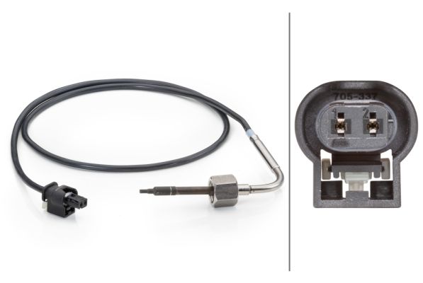 HELLA Senzor temperature ispušnih plinova