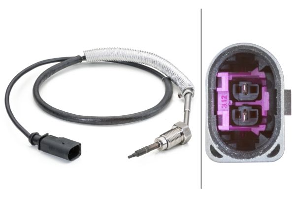 HELLA Senzor temperature ispušnih plinova