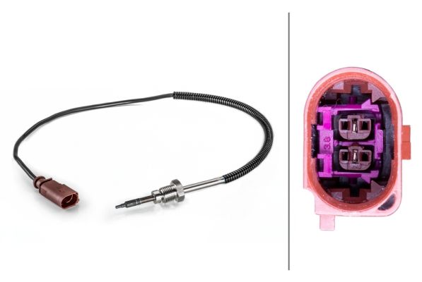 HELLA Senzor, temperatura ispušnih plinova