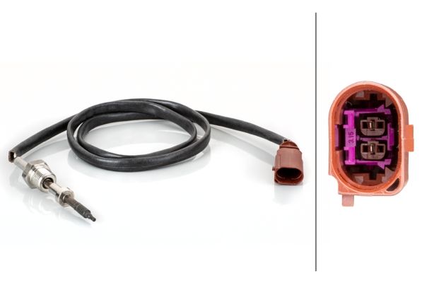 HELLA Senzor temperature ispušnih plinova