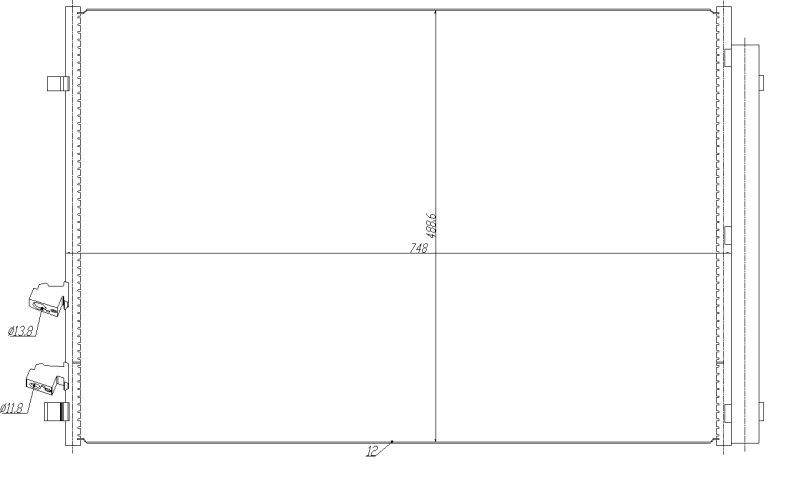 NRF Kondenzator, klima-uređaj