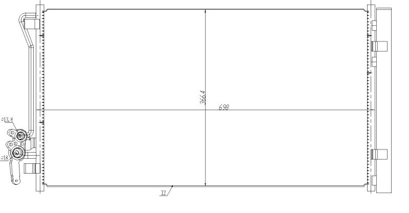 NRF Kondenzator, klima-uređaj