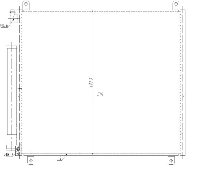 NRF Kondenzator, klima-uređaj