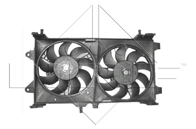 NRF Ventilator, hlađenje motora