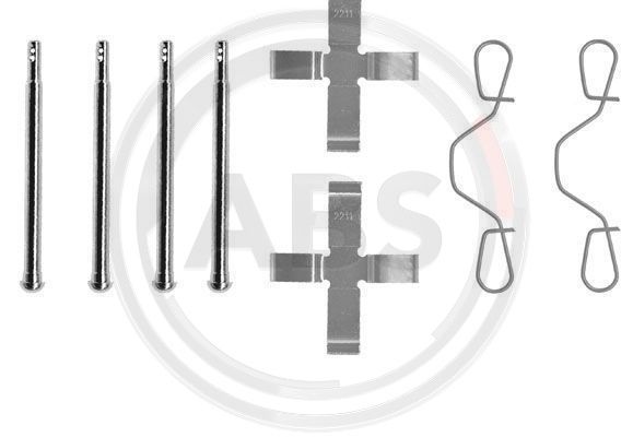 ABS Komplet dodatne opreme, obloga disk-kočnice