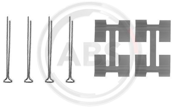 ABS Komplet dodatne opreme, obloga disk-kočnice