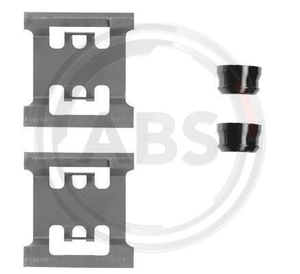 ABS Komplet dodatne opreme, obloga disk-kočnice