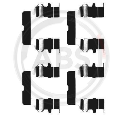 ABS Komplet dodatne opreme, obloga disk-kočnice