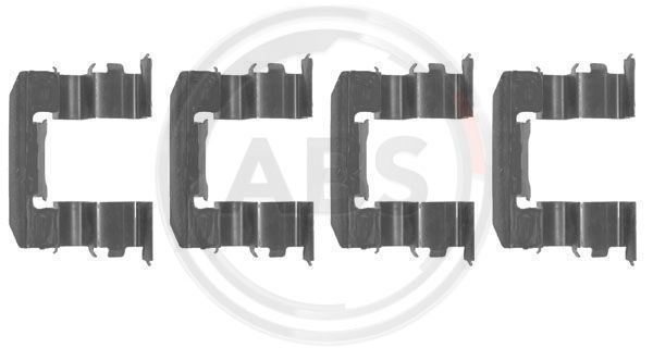 ABS Komplet dodatne opreme, obloga disk-kočnice