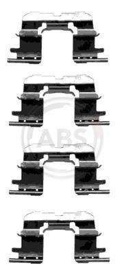 ABS Komplet dodatne opreme, obloga disk-kočnice