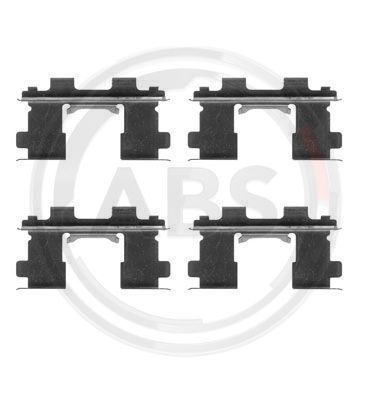 ABS Komplet dodatne opreme, obloga disk-kočnice