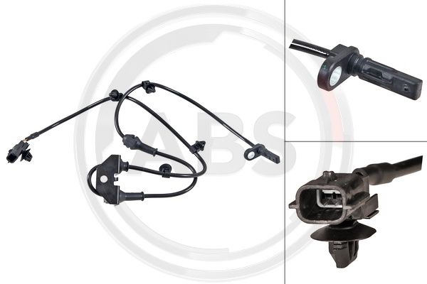 ABS Osjetnik, broj okretaja kotača