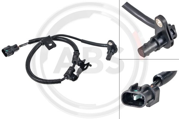 ABS Osjetnik, broj okretaja kotača