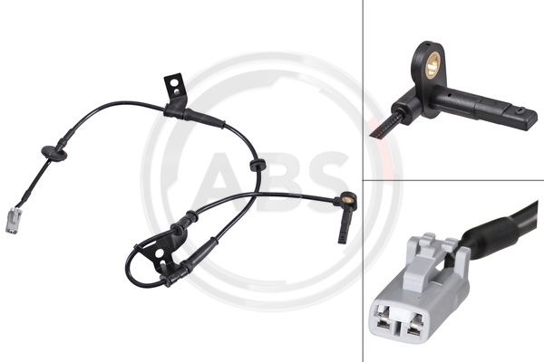 ABS Osjetnik, broj okretaja kotača