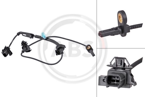 ABS Osjetnik, broj okretaja kotača