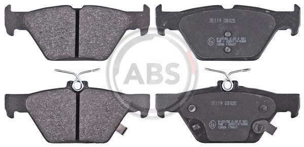 ABS Komplet kočionih obloga, disk-kočnica