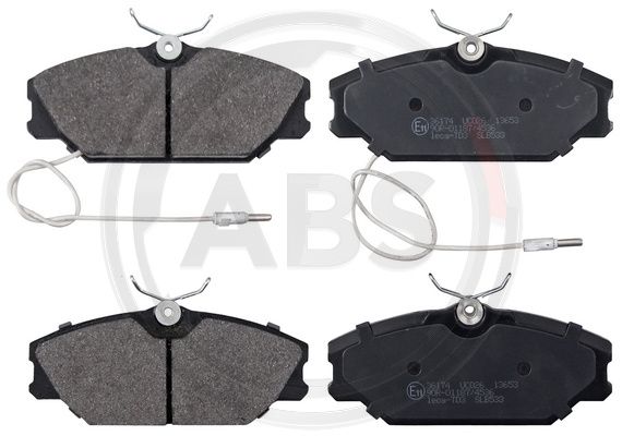 ABS Komplet kočionih obloga, disk-kočnica