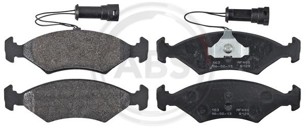 ABS Komplet kočionih obloga, disk-kočnica