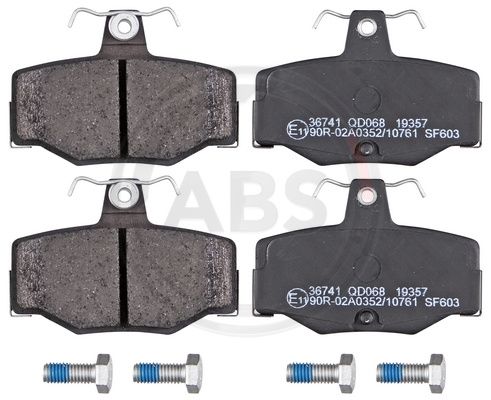 ABS Komplet kočionih obloga, disk-kočnica